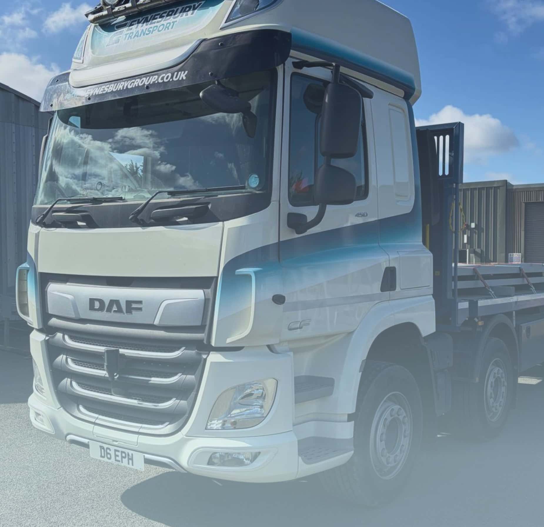 An Eynesbury rigid flatbed lorry